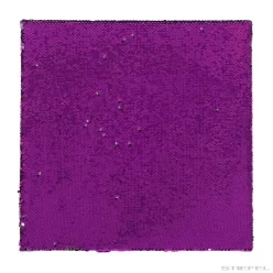 Szenzoros flitterpanel, lila/ezüst 