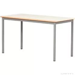 Óvodai fémlábas asztal, dupla, 1-es méret