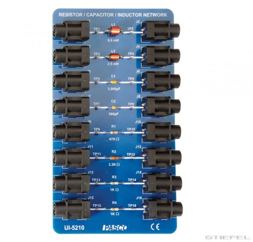 PASCO RC Induktor hálózat