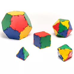 Polydron Szabályos formák készlet