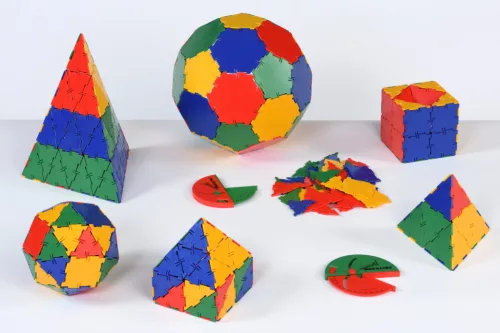 Polydron iskolai geometria készlet