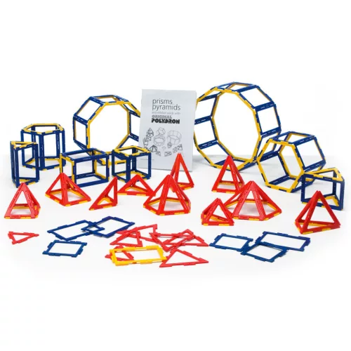 Polydron Frameworks prizmák és piramisok készlet