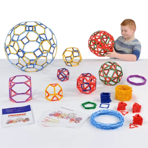 Polydron Frameworks Arkhimédészi testek nagy készlet