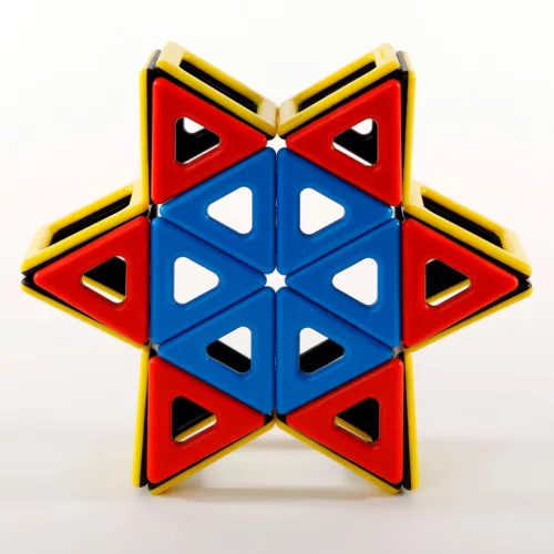 Mágneses Polydron formakészlet - osztálykészlet