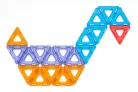 Átlátszó Mágneses Polydron osztálykészlet