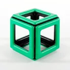 Mágneses Polydron Szabályos testek készlet