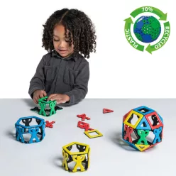 Mágneses Polydron Akrobatakészlet