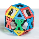 Mágneses Polydron Akrobatakészlet
