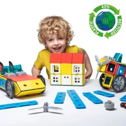 Mágneses Polydron Játékkészlet
