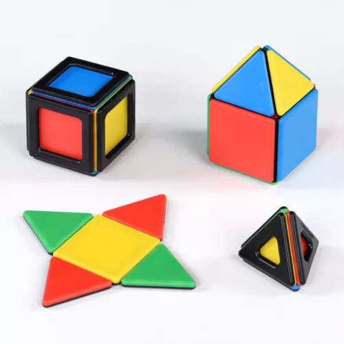 Tömör Mágneses Polydron készlet