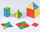 Tömör Mágneses Polydron osztálykészlet