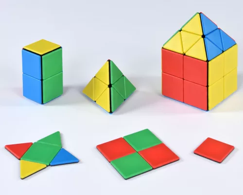 Tömör Mágneses Polydron osztálykészlet