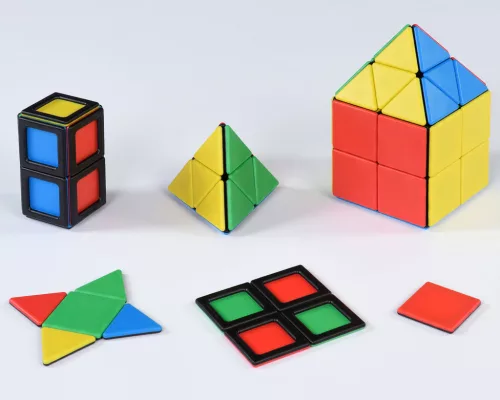 Tömör Mágneses Polydron osztálykészlet