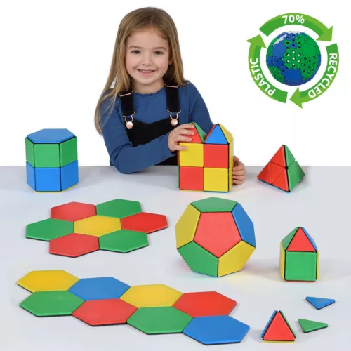 Tömör Mágneses Polydron Alapkészlet