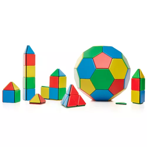 Tömör Mágneses Polydron Alapkészlet