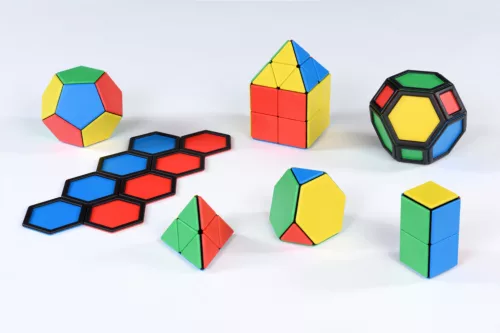 Tömör Mágneses Polydron Alapkészlet