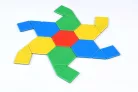 Tömör Mágneses Polydron Alapkészlet