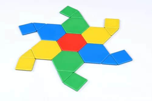 Tömör Mágneses Polydron Alapkészlet