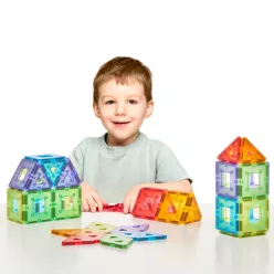 Polydron KinderMag Átlátszó mágneses építőkészlet