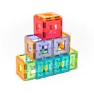Polydron KinderMag Átlátszó mágneses építőkészlet