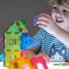 Polydron KinderMag Átlátszó mágneses építőkészlet