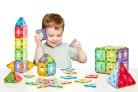 Polydron KinderMag Átlátszó mágneses építőkészlet osztálykészlet