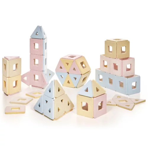 Polydron KinderMag mágneses építőkészlet osztálykészlet