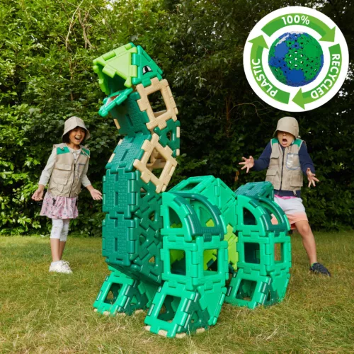 Óriás Polydron dínó