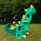 Óriás Polydron dínó
