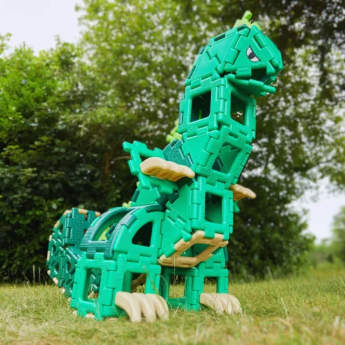 Óriás Polydron dínó