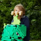 Óriás Polydron dínó