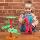 Első átlátszó Polydron Octoplay készletem