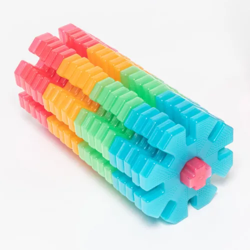 Első átlátszó Polydron Octoplay készletem