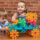 Első átlátszó Polydron Octoplay készletem - osztálykészlet