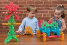 Első átlátszó Polydron Octoplay készletem - osztálykészlet