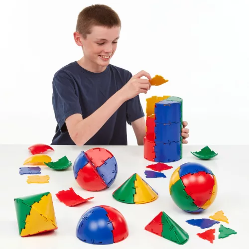 Polydron gömbépítő osztálykészlet
