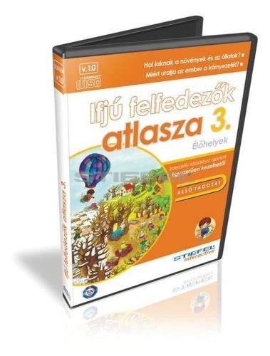 Ifjú felfedezők atlasza 3.CD, digitális tananyag