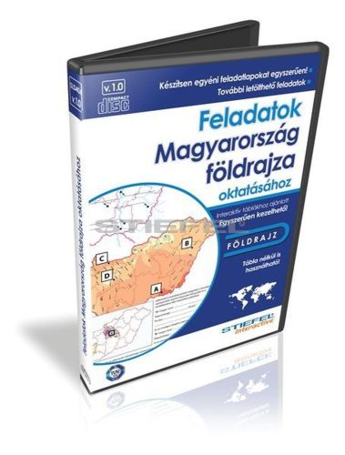 Feladatok Magyarország földrajza oktatásához CD- 3 gépes licenc