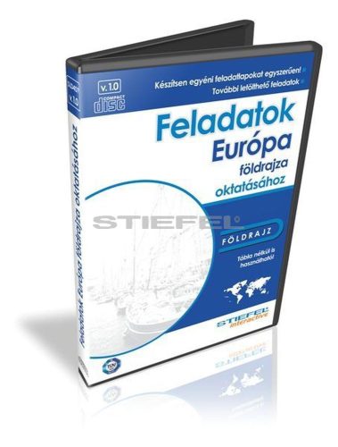 Feladatok Európa földrajza oktatásához CD- 3 gépes licenc