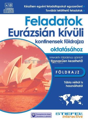 Feladatok az Eurázsián kívüli kontinensek földrajza oktatásához CD- 3 gépes licenc