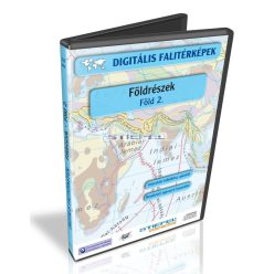   Digitális Térkép - Földrészek - Föld 2. - Föld tematikus térképek (15 térkép)