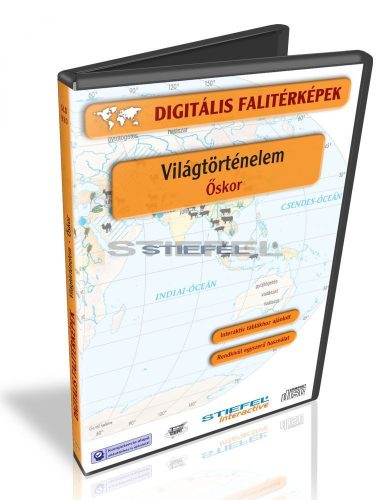 Digitális Térkép - Világtörténelem - őskor (11 térkép)