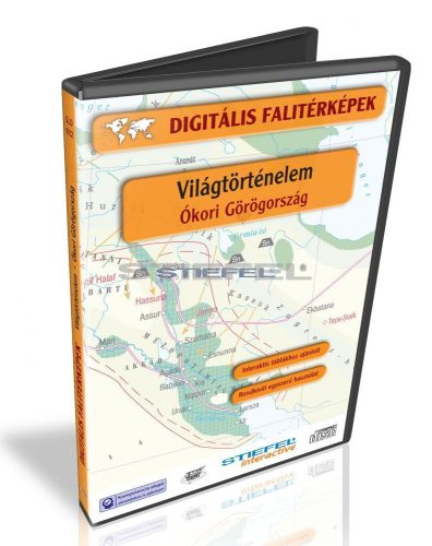 Digitális Térkép - Világtörténelem - Ókori Görögország (31 térkép/kép)