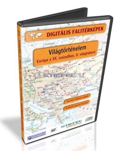 Digitális Térkép - Világtörténelem - Európa a XX. században, 2. világháború (20 térkép)