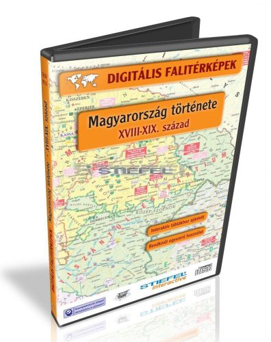 Digitális Térkép - Magyarország története - XVIII-XIX. század (21 térkép)