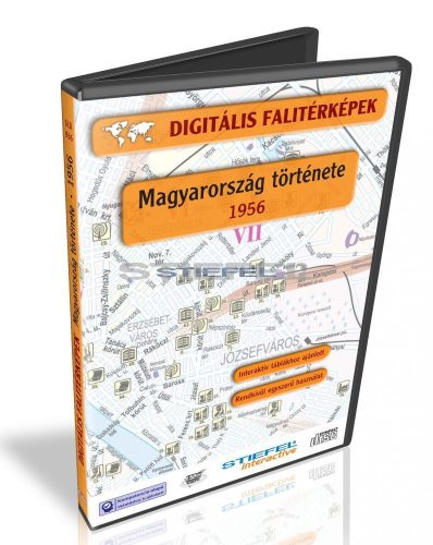 Digitális Térkép - Magyarország története 1956 (6 térkép)