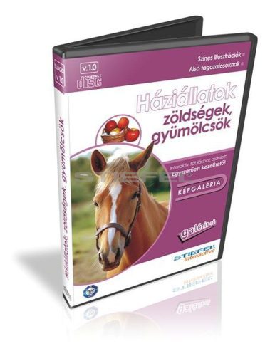 Háziállatok, zöldségek, gyümölcsök CD,Digitális tananyag,Galéria CD