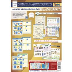   Tanulói csomag matematika felsősöknek 5 db tanulói lap, A3 Százalékszámítás alátéttel kék filctollal