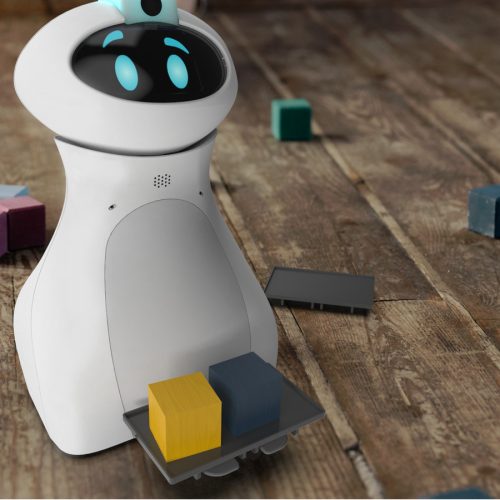 Cserélhető pocakok Oti-Bot-hoz: Targonca, kosár és tolólap