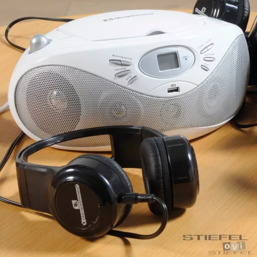 EASi-Listener 2 CD lejátszó (6 standard fejhallgatóval)